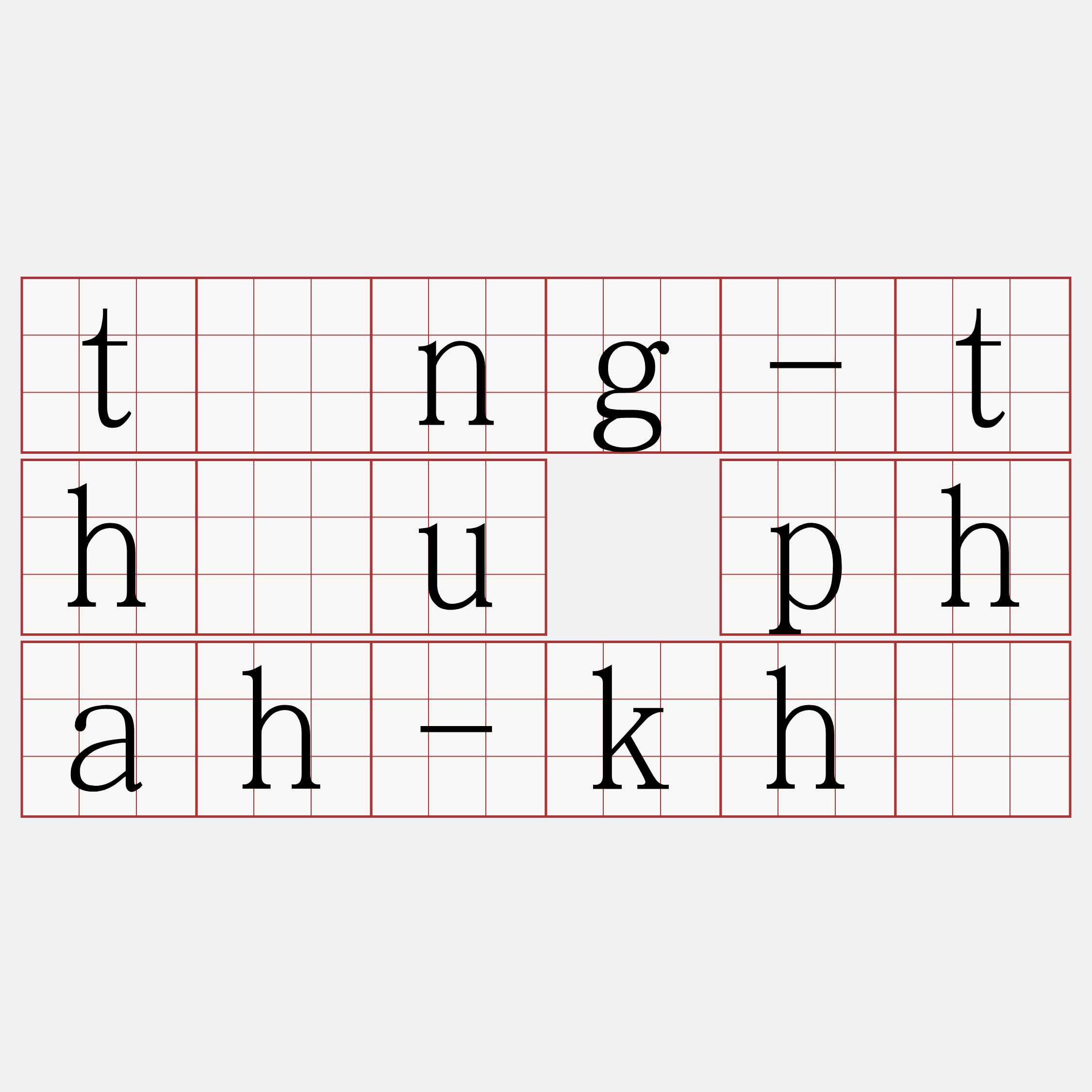 tîng-thâu phah-khí